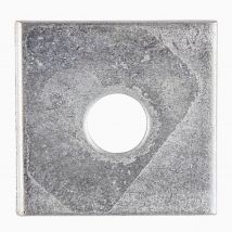 Square Plate Washer Zinc Plated 10mm 50mm Pack of 2