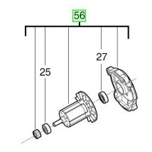 Milwaukee - Induit Perceuse M18FDD2, M18FPD2 - 4931465997 - Toomanytools