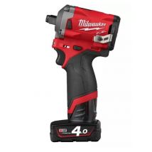 Milwaukee - M12 FIWF12-422X Boulonneuse à choc 1/2" Batterie 12V FUEL 1x4.0Ah et 1x2.0Ah + HD-BOX - 4933464616 - Toomanytools