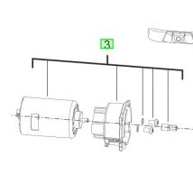 Aeg - Moteur 18V Boulonneuse BSS18C12Z - 4931466630 - Toomanytools
