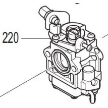 Makita - Carburateur complet Souffleuse à feuilles - 161517-9 - Toomanytools