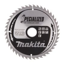 Makita - B-54433 Lame Carbure Bois ø190x30x1.45mm 44dts ''Specialized'' - B-54455 - Toomanytools