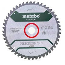 Metabo - Lame de Scie Circulaire ø254x30x2.4 40Dts Bois Precision Cut Classic - 628325000 - Toomanytools