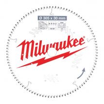 Milwaukee - Lame de scie circulaire Bois Ø305x30x100Dts - 4932471322 - Toomanytools