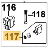 Dewalt - Interrupteur A-0701 Coupe circuit pour Scie sur Table DW745 - 1004696-39 - Toomanytools