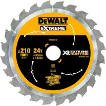 Dewalt - Lame de scie circulaire ø210x30 24 Dents "Extrême Runtime" - DT99565-QZ - Toomanytools