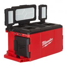 Milwaukee - M18 POALC-0 Projecteur Led Hybride Batterie 18V/230V 3000 Lumens Packout - 4933478120 - Toomanytools