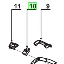 Ryobi - Interrupteur de tondeuse RLM13E33S, RLM18C32, RLM3313, RLM3615, RLM4018 - 5131037007 - Toomanytools