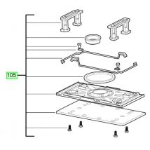 Aeg - Plateau de ponçage pour ponceuse FS250 - 4931473235 - Toomanytools