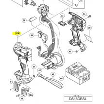 Hikoki - Hitachi - Carter pour perceuse DS18DBSL, DV18DBSL - 370618 - Toomanytools
