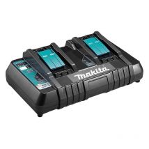 Makita - Chargeur 14.4v à 18v Li-ion Double Batteries 196933-6 - DC18RD - Toomanytools