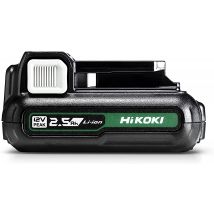 Hikoki - Hitachi - Batterie à glissière Li-ion 12V 2.5Ah avec indicateur de charge BSL1225M - 374954 BSL1225M - Toomanytools