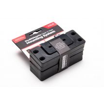 Stealth Mounts - StealthMounts Supports universels Cleat n'feet Packout Milwaukee 4-pack NOIR - OM-CLFT-BLK-4 - Toomanytools