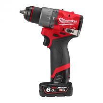 Milwaukee - M12 FPD2-602X Perceuse, Visseuse à percussion FUEL Batterie 12V 2x6.0Ah - 4933479870 - Toomanytools