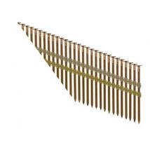Milwaukee - Pointes à tête ronde 65mm ø2.8mm crantés galvanisé en bande x3000 pcs - 4932479953 - Toomanytools