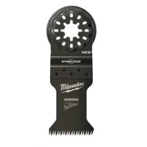 Milwaukee - x1 Lame plongeante 35x42mm bois & clous pour outil multifonction STARLOCK - 48906017 - Toomanytools