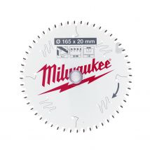 Milwaukee - Lame de scie circulaire Alu Ø165x20x52Dts TF - 4932479087 - Toomanytools