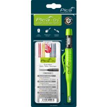 Pica L'original - Pica DRY Set crayon de chantier Longlife 3030 & mines de rechange - 30402 - Toomanytools