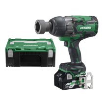 Hikoki - Hitachi - Boulonneuse à choc Brushless 3/4" 2x2.5Ah Batterie 36V 1800Nm avec coffret Hit-case - WR36DAWRZ - Toomanytools