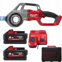 Milwaukee - M18 FPT114-802CA Filière sans fil Batterie 18V 2x8.0Ah ONE-KEY - 4933479421 - Toomanytools