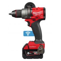 Milwaukee - M18 ONEPD3-502X Perceuse à percussion Batterie 18V Brushless FUEL ONE-KEY 2x5.0Ah avec coffret - 4933492801 - Toomanytools