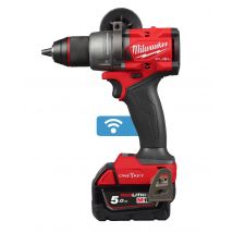 Milwaukee - M18 ONEDD3-502X Perceuse, visseuse Batterie 18V Brushless FUEL ONE-KEY 2x5.0Ah avec coffret - 4933492802 - Toomanytools