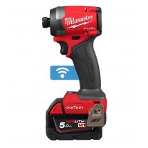 Milwaukee - M18 ONEID3-502X Visseuse à choc Batterie 18V 226Nm FUEL ONE-KEY 2x5.0Ah avec coffret - 4933492804 - Toomanytools