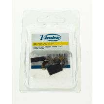 Virutex - Jeu de 2 Balais, Charbons - 3517016 - Toomanytools