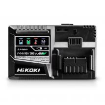 Hikoki - Hitachi - UC18YSL3 Chargeur Rapide 14.4, 18V & 36V Li-ion avec Port USB - UC18YSL3W0Z - Toomanytools