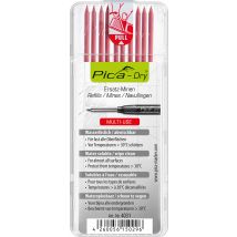 Pica L'original - Pica DRY mines de rechange graphite Rouge Multi-usage - 4031 - Toomanytools