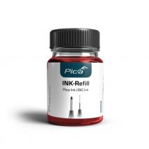 Pica L'original - Pica Encre de recharge rouge pour Pica Ink & BIG Ink - 55840 - Toomanytools