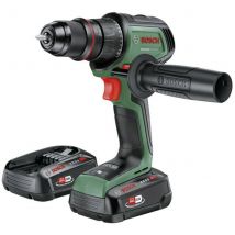 Bosch - Perceuse, Visseuse sans fil Batterie 18V Advanced Drill Batterie 18V-80 QuickSnap 2x2.5Ah - 06039E2002 - Toomanytools