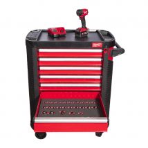 Milwaukee - Servante d'atelier équipée mobile 78cm à 7 tiroirs SRC30-1 avec 245 Outils - 4932493817 - Toomanytools
