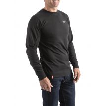 Milwaukee - T-Shirt de travail léger à manche longues Noir - 4932492985 - Toomanytools