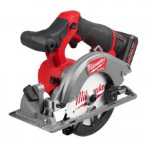 Milwaukee - M12 FCS442-502X Scie circulaire Batterie 12V Fuel ø140mm 2x5Ah - 4933493489 - Toomanytools