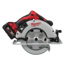 Milwaukee - M18 BLCS66-502X Scie Circulaire ø190mm Batterie 18V Brushless 2x5Ah - 4933464590 - Toomanytools