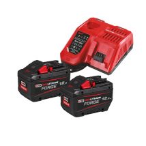 Milwaukee - M18 FORGENRG-122 Pack batteries M18 FORGE 18V 12.0Ah avec chargeur M12-18FC - 4933498610 - Toomanytools