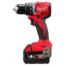 Milwaukee - M18 BLPDRC-402C Perceuse à Percussion Batterie 18V Brushless 2x4Ah - 4933492824 - Toomanytools