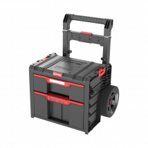 Qbrick System - Pro Trolley à outils 2 tiroirs Cart 2.0 Plus - SKRWQCP2PD2CZAPG003 - Toomanytools