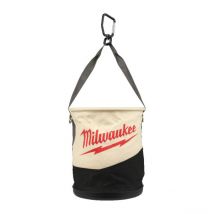 Milwaukee - Sac seau textile avec mousqueton & poches - 4932498657 - Toomanytools