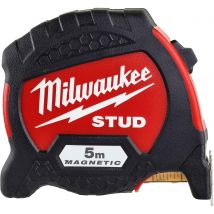 Milwaukee - Mètres 5M à ruban magnétiques Stud 2 - 4932471626 - Toomanytools