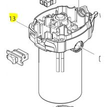 Makita - Carcasse Moteur pour RT0700C - 141N79-7 - Toomanytools