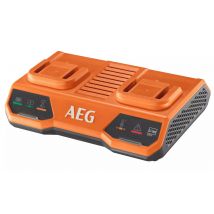 Aeg - BL18C2 Chargeur double batterie 18V 2 Ports - 4935480052 - Toomanytools