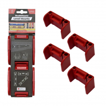 Stealth Mounts - StealthMounts Supports de niveaux rouge - OM-LM-RED-2 - Toomanytools
