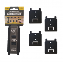 Stealth Mounts - StealthMounts Supports de machines DeWALT 18v 4-pack NOIR - TM-DW18-BLK-4 - Toomanytools