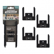 Stealth Mounts - StealthMounts Supports de machines Makita 18V LXT 4-pack Noir - TM-MK18-BLK-4 - Toomanytools