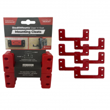 Stealth Mounts - StealthMounts Cales de montage Packout Milwaukee 6-pack Rouge - OM-CL-RED-6 - Toomanytools
