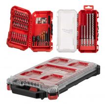 Milwaukee - Coffret de 45 Embouts de Vissage & forets de perçage Packout - 4932499761 - Toomanytools