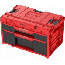 Qbrick System - ONE Coffret à outils 2 tiroirs Plus 2.0 RED Ultra HD - SKRQONED2PCZEPG003 - Toomanytools