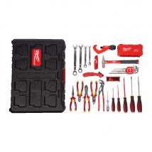 Milwaukee - Boite à outils 73 pièces Packout pour plombier - 4932499467 - Toomanytools